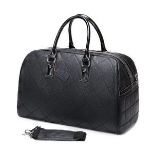 Noblag Leather Duffel Bag Unisex Weekender